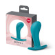 Анальна пробка Fun Factory BOOTIE L Aquamarine, діаметр 3,8 см, тонкий обмежувач
