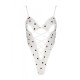 Еротичний боді з малюнком Passion LOVELIA BODY L/XL, white