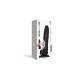 Реалистичный фаллоимитатор Strap-On-Me Sliding Skin Realistic Dildo Black M, эффект подвижной кожи