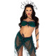 Эротический костюм Медузы Горгоны Leg Avenue Medusa Costume S, топ, юбка, нарукавники, украшения