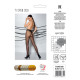 Колготки с открытым доступом, имитация ботфорт Passion TIOPEN 009 3/4 (20 den), black