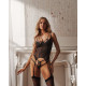 Корсет Obsessive Arrowel Black corset L/XL