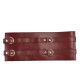 Кожаный пояс для бондажа Liebe Seele Wine Red Waist Cuff, S Size