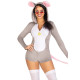 Комбінезон-костюм миші Leg Avenue Comfy Mouse S, з капюшоном