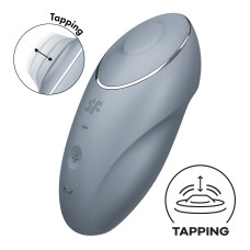 Вібратор Satisfyer Tap & Climax 1 Bluegrey