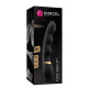 Вибратор ультрастимулирующий Dorcel Too Much Rechargeable Black, гибкий и мощный, 3 вибромотора