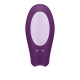 Смарт-вібратор для пар Satisfyer Double Joy Violet із широким кліторальним стимулятором