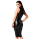 Платье Noir Handmade F337 Powerwetlook midi dress - 3XL