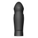 Компактная смарт секс-машина Zalo – Sesh Obsidian Black, 2 насадки, пульт ДУ, кристалл Swarovski