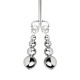 Затискачі для сосків та клітора Bedroom Fantasies: Nipple and Clitoris Clamps - Silver