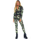 Эротический костюм десантницы Leg Avenue Pretty Paratrooper XL, комбинезон, портупея