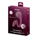 Вагинально-клиторальный вибратор Satisfyer G for Goddess 3 Wine Red (мятая упаковка!!!)