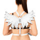 Женская портупея Art of Sex - Wings белая L-2XL, экокожа
