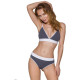 Спортивные трусики-стринги Passion PS007 PANTIES L, dark grey