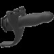 Набор для страпона с вибрацией Doc Johnson Body Extensions - BE Naughty - Black