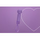 Мини-вибромассажер FairyGasm Pearlstasy violet