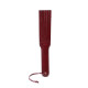 Двусторонний паддл Liebe Seele Wine Red Spanking Paddle, натуральная кожа