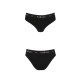 Трусики-слипы из хлопка с эластаном Passion PS004 PANTIES M, black