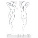 Комплект белья Passion GIANA BIKINI S/M, black, полупрозрачные лиф и трусики с бантиками
