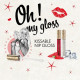 Набор блесков для сосков Bijoux Indiscrets Kissable Nip Gloss DUET (2х13 мл) 