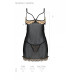 Еротичний пеньюар Passion MARINA CHEMISE, S/M, beige