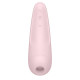 Вакуумный клиторальный стимулятор Satisfyer Curvy 2+ Pink с управлением через интернет