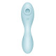 Вакуумный смарт-стимулятор с вибрацией Satisfyer Curvy Trinity 5 (Blue) (мятая упаковка!!!)