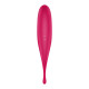 Вибратор для клитора с вакуумной стимуляцией Satisfyer Twirling Pro Red
