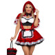 Костюм Красной Шапочки Leg Avenue Flirty Miss Red Top and Skirt M