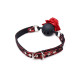 Кляп Master Series Eye-Catching Ball Gag With Rose (м'ята упаковка!!!)