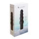 Вибратор S Pleasures Bullets Obsidian, черный, в виде ряда шариков, 10 режимов, диаметр 4,2 см