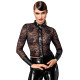 Блуза Noir Handmade F377 Noirelle Lace Button-up Shirt L