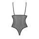 Боди с ажурным лифом Passion CHRISTA BODY S/M, black