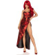 Эротическое платье Leg Avenue Shimmer bodysuit with skirt S