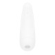 Вакуумний кліторальний стимулятор Satisfyer Curvy 2+ White з керуванням через інтернет