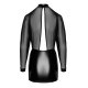 Сукня Noir Handmade F348 Powerwetlook and tulle dress - 4XL