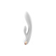 Смарт вибратор-кролик с двойным отростком Satisfyer Double Flex White