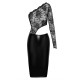 Платье Noir Handmade F339 Assymetrical dress - L