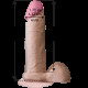 Фаллоимитатор Doc Johnson The Realistic Cock 6 inch White - ULTRASKYN, Vack-U-Lock (мятая упаковка!)