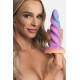 Фэнтезийный фаллоимитатор Creature Cocks Glow-in-the-Dark Unicorn Dildo