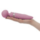 Вибромассажер 2в1 PILLOW TALK - Sultry Pink, классический массажер и вибратор с ротацией, подогрев