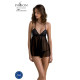 Пеньюар Passion KERRIA CHEMISE black S/M - ECO Passion