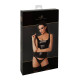Топ Noir Handmade F346 Powerwetlook top - 3XL