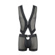 Комплект мужского белья на шнуровке Passion 053 SET WILLIAM S/M Black, жилет, боксеры