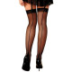 Чулки Anne De Ales FLORA T1 Black