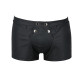 Мужские кожаные боксеры с клапаном Passion 050 SHORT PATRICK L/XL Black