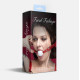 Кляп силіконовий Feral Feelings Silicon Ball Gag Red/White, червоний ремінець, біла кулька