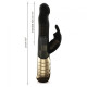 Вибратор-кролик Dorcel Baby Rabbit Gold 2.0 с жемчужным массажем и вращающейся головкой