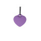 Мини-вибратор «Сердечко» FairyGasm PleasureStone violet, 9 режимов, на шнурке