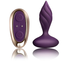 Анальная вибропробка Rocks Off Petite Sensations – Desire Purple (мятая упаковка)